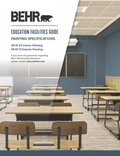 BEHR Pro Education Facilities Guide Painting Specifications