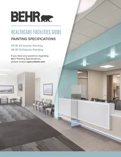 BEHR Pro Healthcare Facilities Guide Painting Specifications