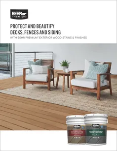 BEHR PRO_Exterior Wood Stains & Finishes Brochure